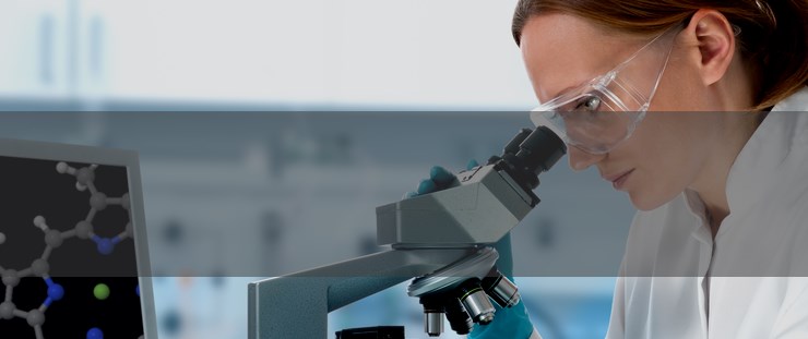Banner - laborantka