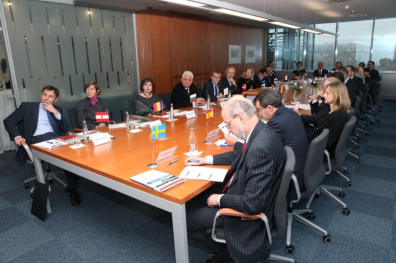 Meeting with ambassadors of the EU countries - Prague, October 2012
