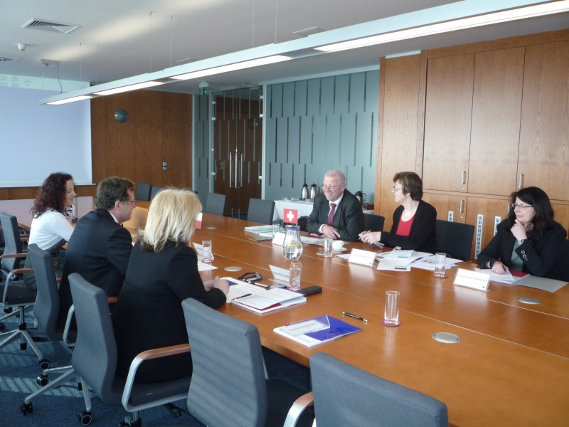 Vice-president of the SAO Mr. Miloslav Kala by meeting with director of the Swiss Federal Audit Office (SFAO) Mr. Kurt Grüter.