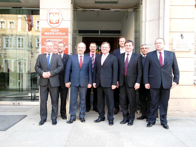 Zástupci NKÚ a polské SAI - Polsko, 25.4.2013