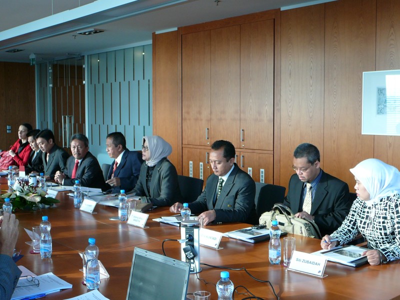 Delegates from Indonesian SAI