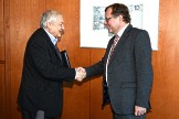 Ředitel Odboru všeobecné správy MV Václav Henych a prezident NKÚ Miloslav Kala