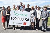 Slavnostní vyhlášení výsledků charitativního projektu Remobil