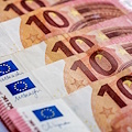 Euro banknotes