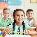 Children at school